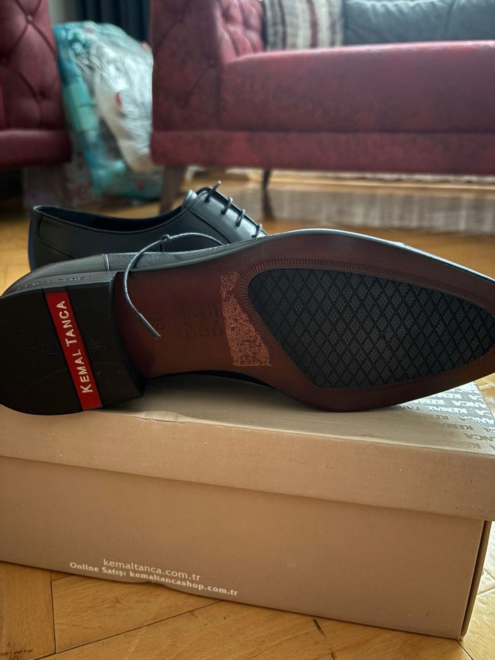 ANCA Siyah Parlak Erkek Klasik Ayakkabı - Görsel 3