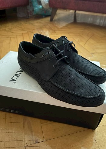 Erkek Siyah Klasik Deri Ayakkabı - Görsel 3