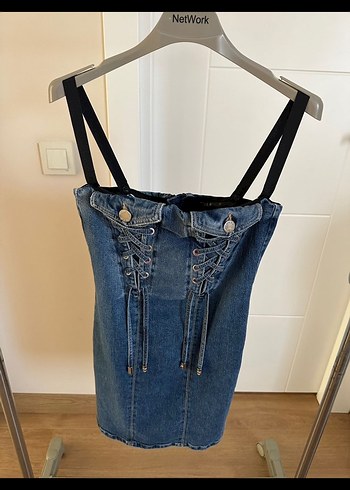 Pinko Jean Elbise - Görsel 3