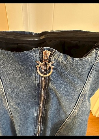 Pinko Jean Elbise - Görsel 6