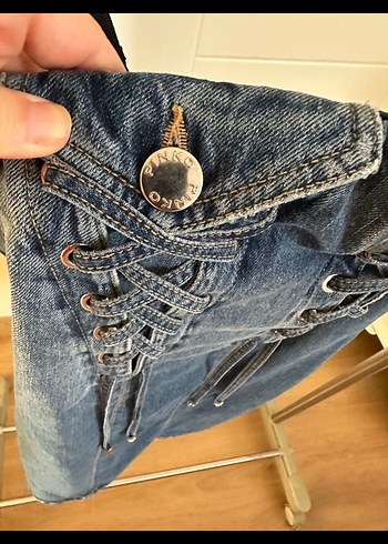 Pinko Jean Elbise - Görsel 7