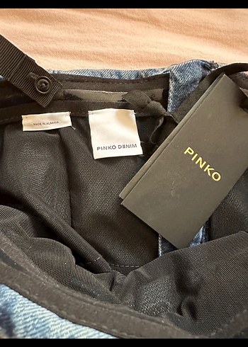 Pinko Jean Elbise - Görsel 5