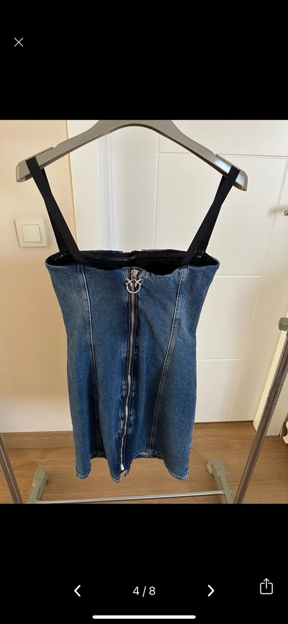 Pinko Jean Elbise - Görsel 4