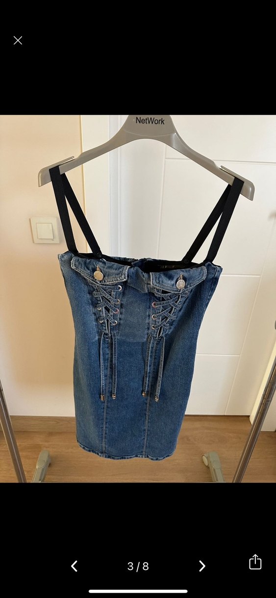 Pinko Jean Elbise - Görsel 3