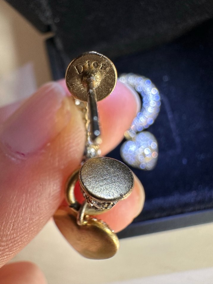 Dior Benzeri Küpe - Görsel 2