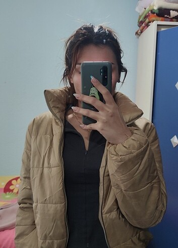 m Beden Şişme mont