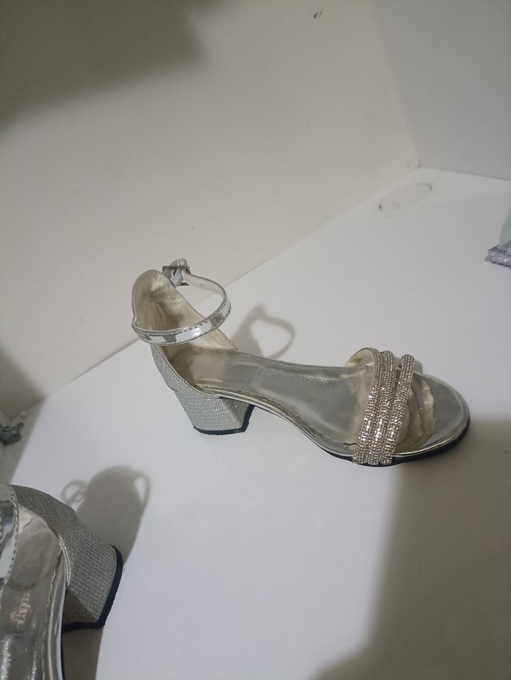 Şeffaf kız çocuk ayakkabiTopuklu - Görsel 2