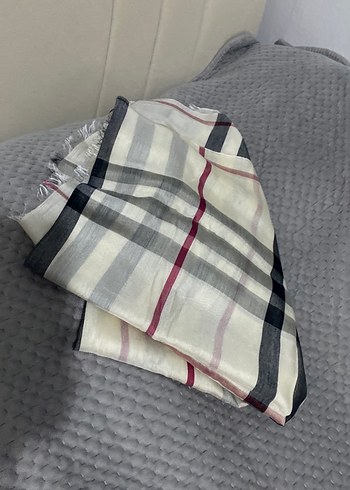 Gri Kadın Drapeli Sarman Şal - Görsel 2