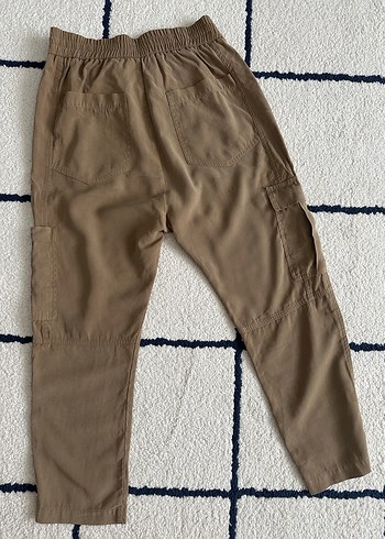 Zara Bej Kadın Bol Kesim Pantolon - Görsel 2