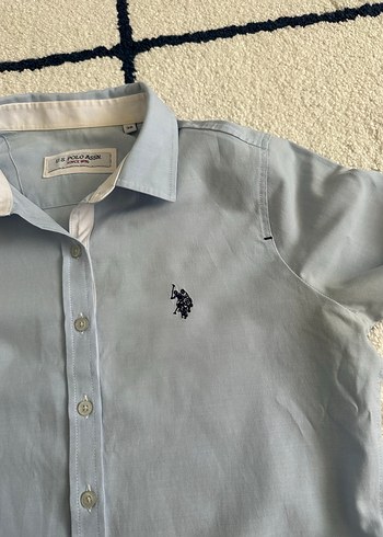 Mavi Kadın Pamuklu Uzun Kollu Gömlek - Görsel 4