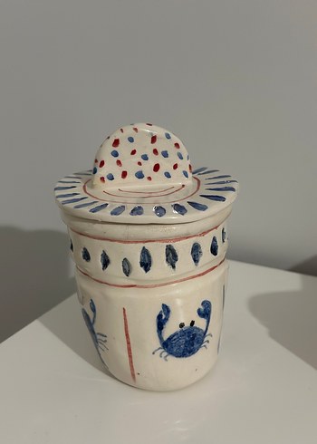 Seramik kapaklı kavanoz - Görsel 2