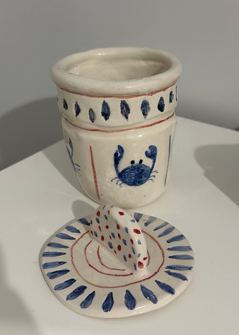 Seramik kapaklı kavanoz - Görsel 3