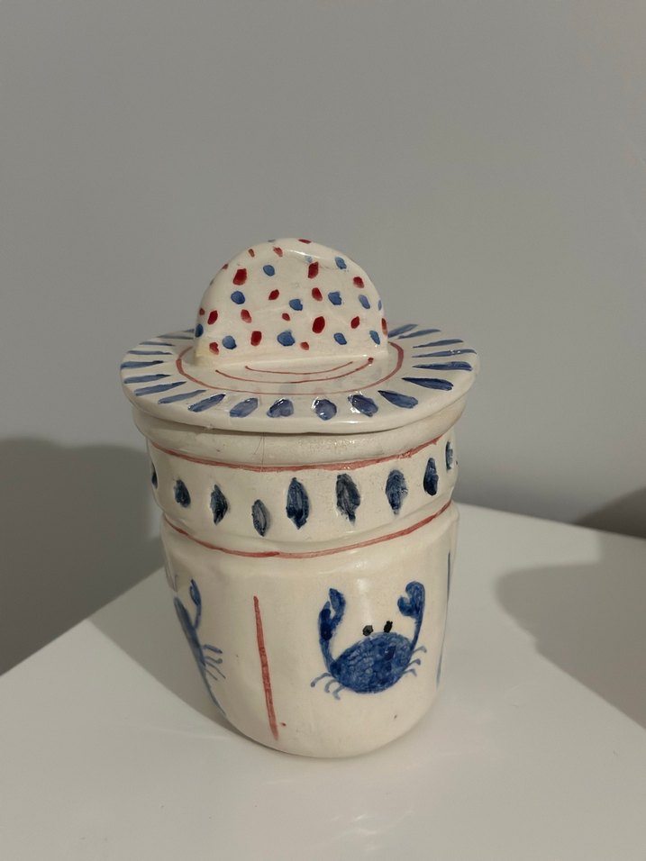 Seramik kapaklı kavanoz - Görsel 2
