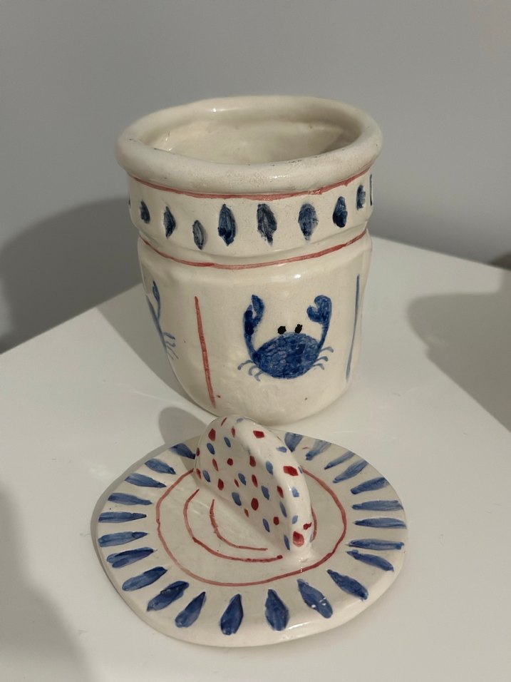 Seramik kapaklı kavanoz - Görsel 3