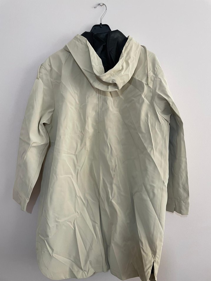 Zara Kadın Bej Su Geçirmez Trençkot - Görsel 2