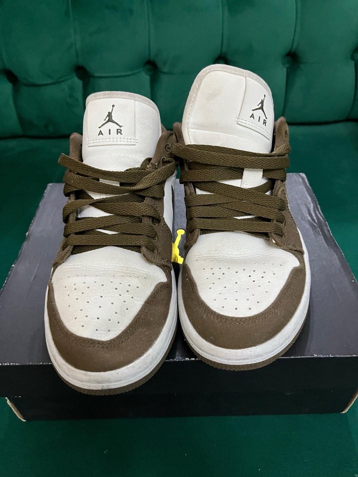 Nike air Jorden Kadın Kahverengi Süet Spor Ayakkabı - Görsel 3