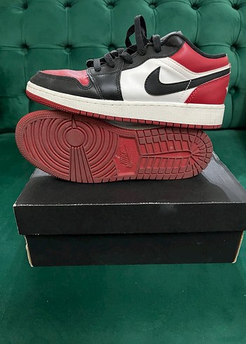 Nike air jordan Kırmızı Siyah Kadın Spor Ayakkabı - Görsel 5