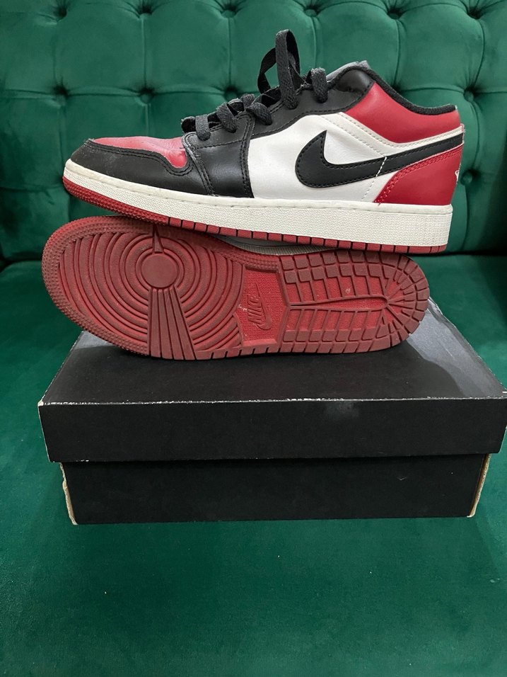 Nike air jordan Kırmızı Siyah Kadın Spor Ayakkabı - Görsel 5