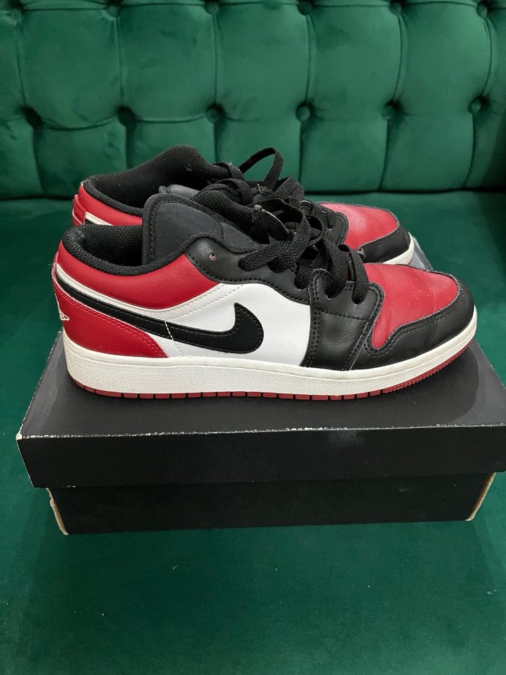 Nike air jordan Kırmızı Siyah Kadın Spor Ayakkabı - Görsel 2