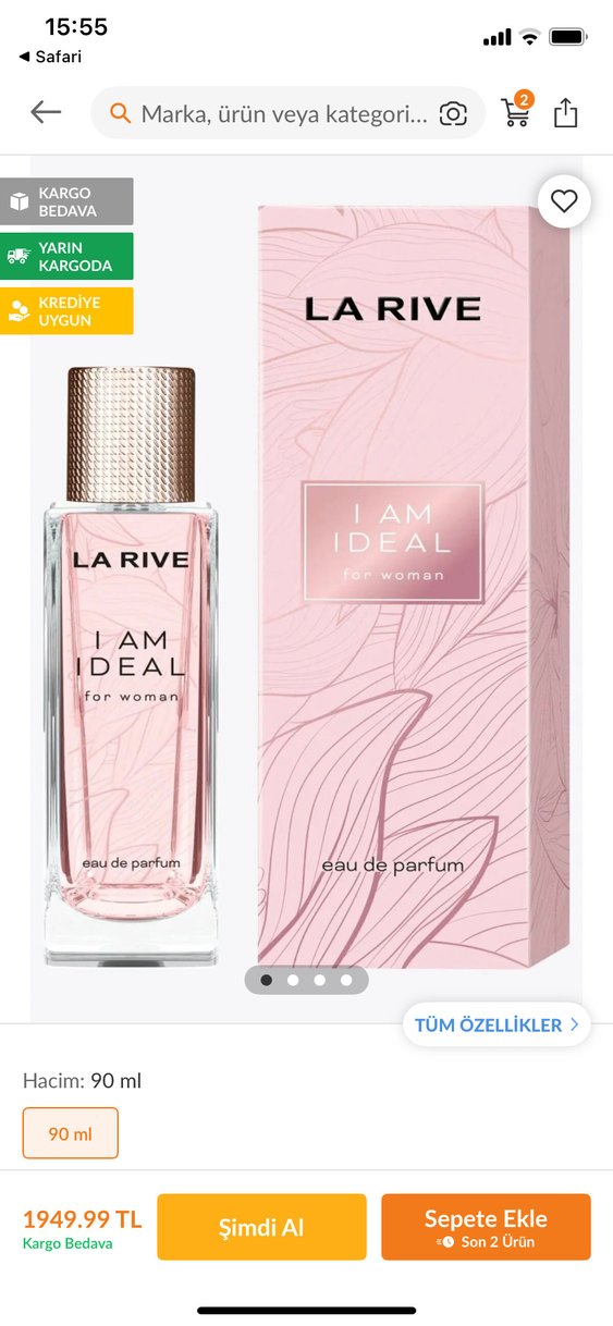 LA RIVE I AM IDEAL Kadın Parfümü - Görsel 5