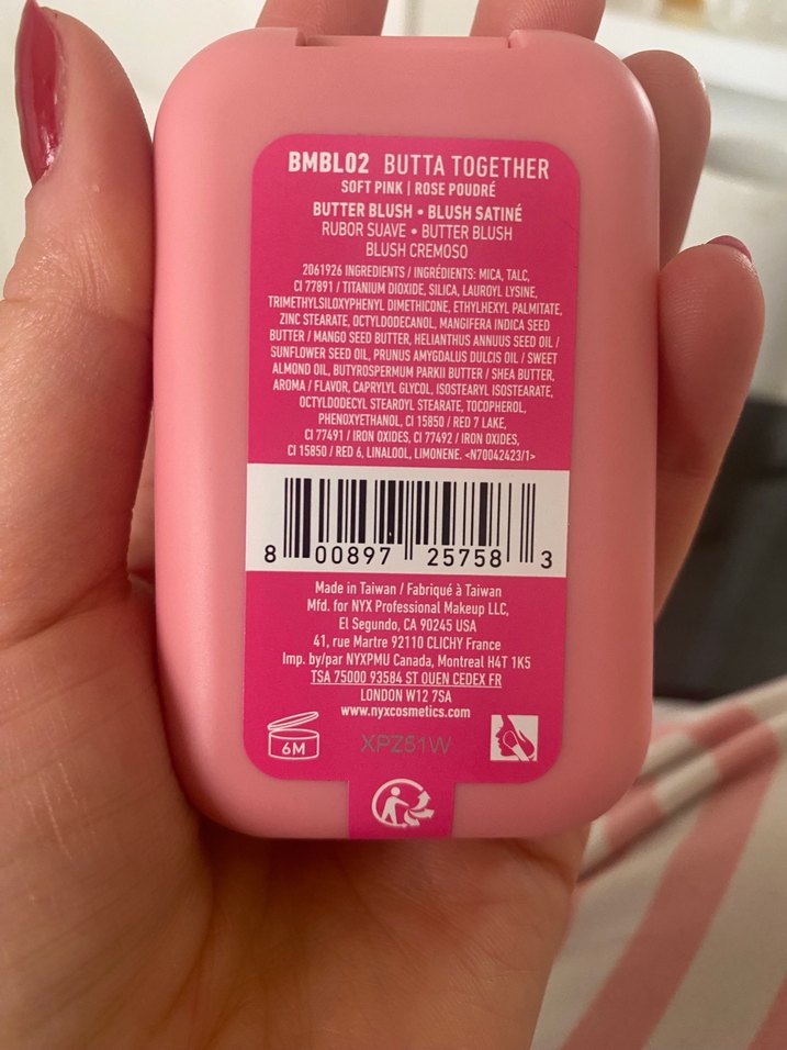 NYX Pastel Pembe Buttermelt Allık - Görsel 3