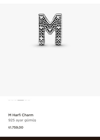 Pandora orijinal charm - Görsel 3