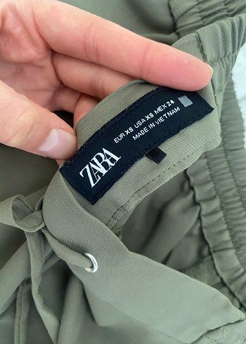 Zara Haki Zara Pantolon Rahat Ve Sik