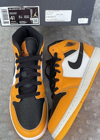 Nike Sarı Siyah Kadın Spor Ayakkabı