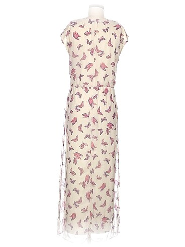 36 Beden Vintage Love Uzun Elbise %70 İndirimli.