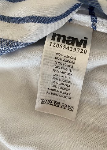 s Beden MAVİ.. pamuklu Bluz