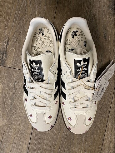 40 Beden siyah Renk Adidas Samba Floral