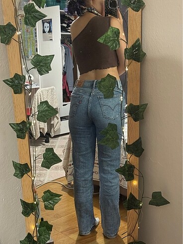 Diğer kahverengi tek omuz crop