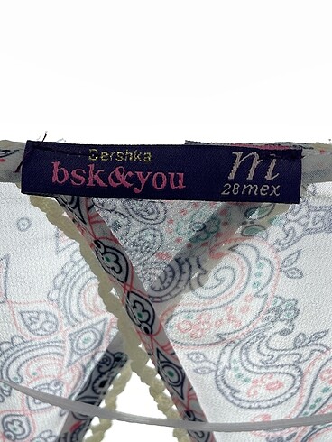 m Beden çeşitli Renk Bershka Günlük Elbise %70 İndirimli.