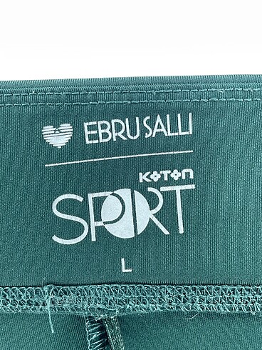 l Beden haki Renk Koton Tayt / Spor taytı %70 İndirimli.