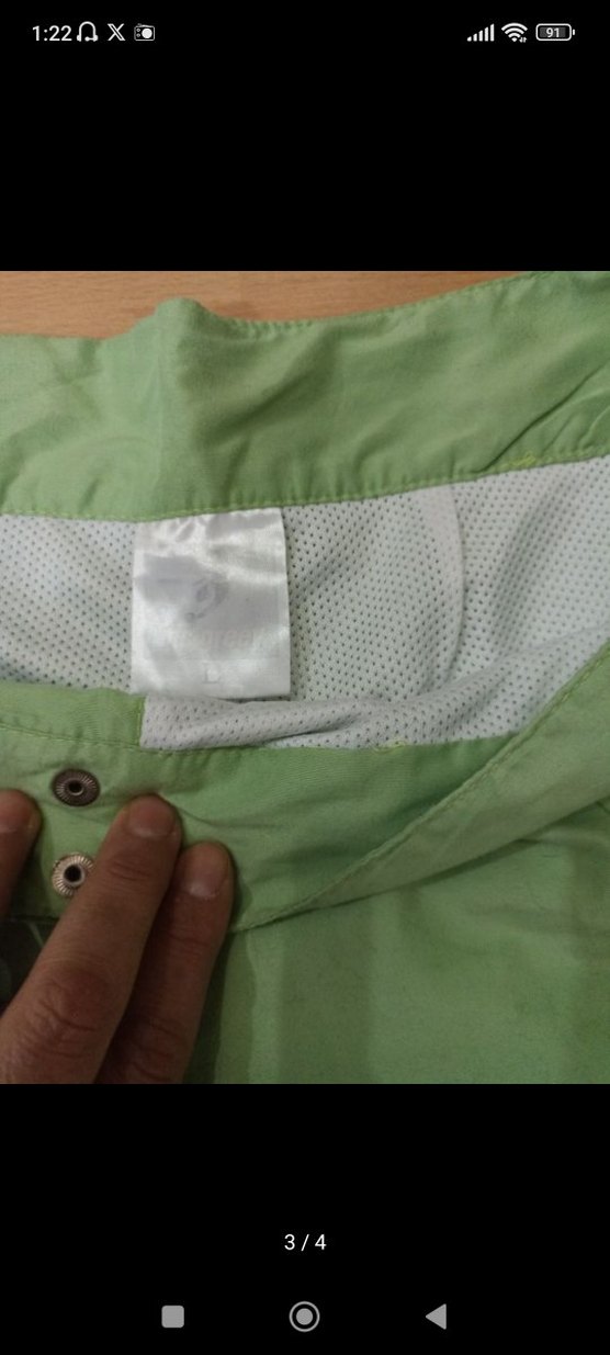 Baskılı Yeşil Mini deniz Şort - Görsel 4