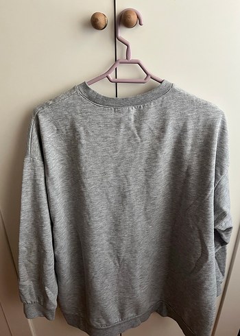 LC Waikiki Gri Uzun Kollu Kadın Sweatshirt