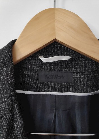 Network %100 yün blazer - Görsel 2