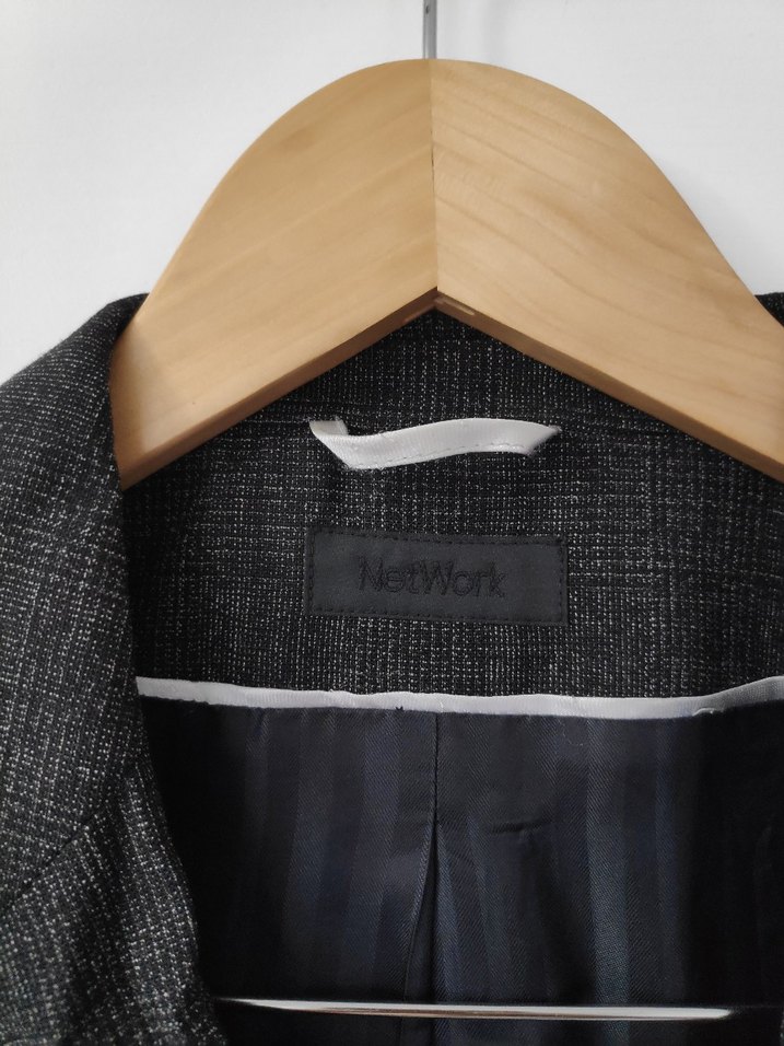 Network %100 yün blazer - Görsel 2