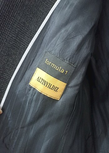 Network Gri Kadın Ofis Blazeri, Düğmeli, Normal Boy - Görsel 3