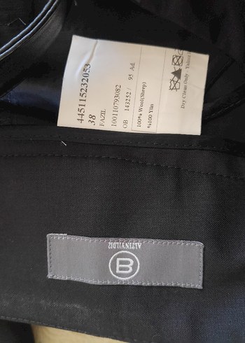 Kadın Siyah Kumaş Pantolon - Görsel 5