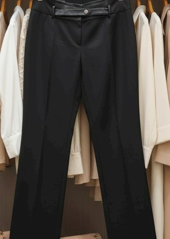 Kadın Siyah Kumaş Pantolon - Görsel 3