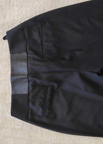 Kadın Siyah Kumaş Pantolon - Görsel 4