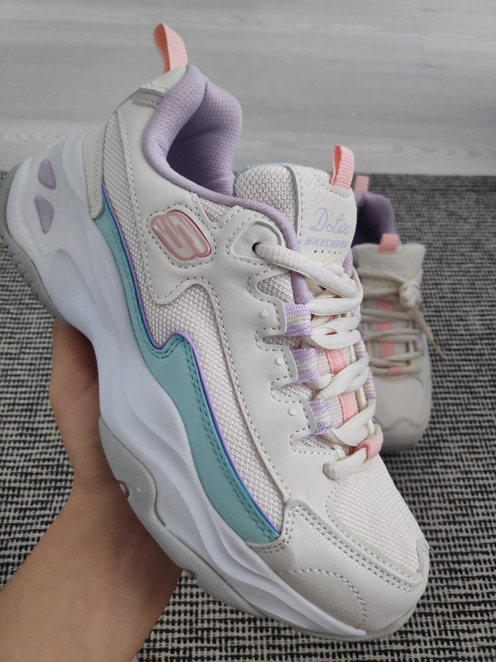 Skechers D'lites 4.0 Kadın Bej Spor Ayakkabı - Görsel 2