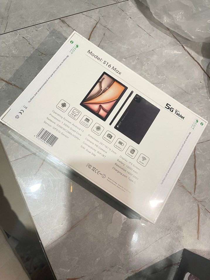 Bej CCIT S16Max 5G Tablet - Görsel 2