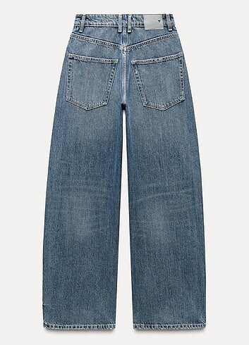 m Beden mavi Renk Zara Kot Baggy Jean