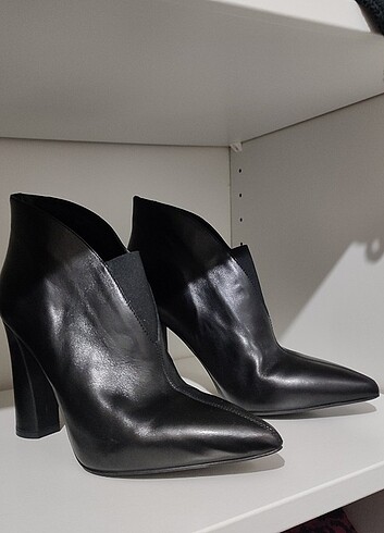 Nine West Topuklu Deri Ayakkabı