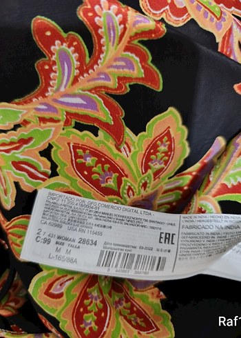 Mango Çiçek Desenli Uzun Tulum - Görsel 8