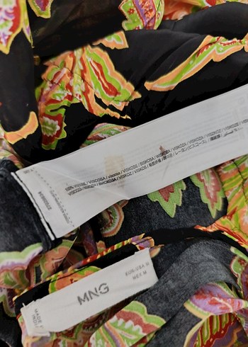 Mango Çiçek Desenli Uzun Tulum - Görsel 7