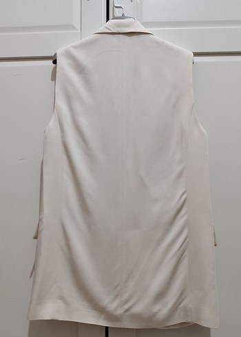 Mango Ekru Yelek - Görsel 6