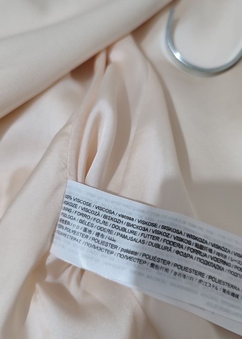 Mango Ekru Yelek - Görsel 8